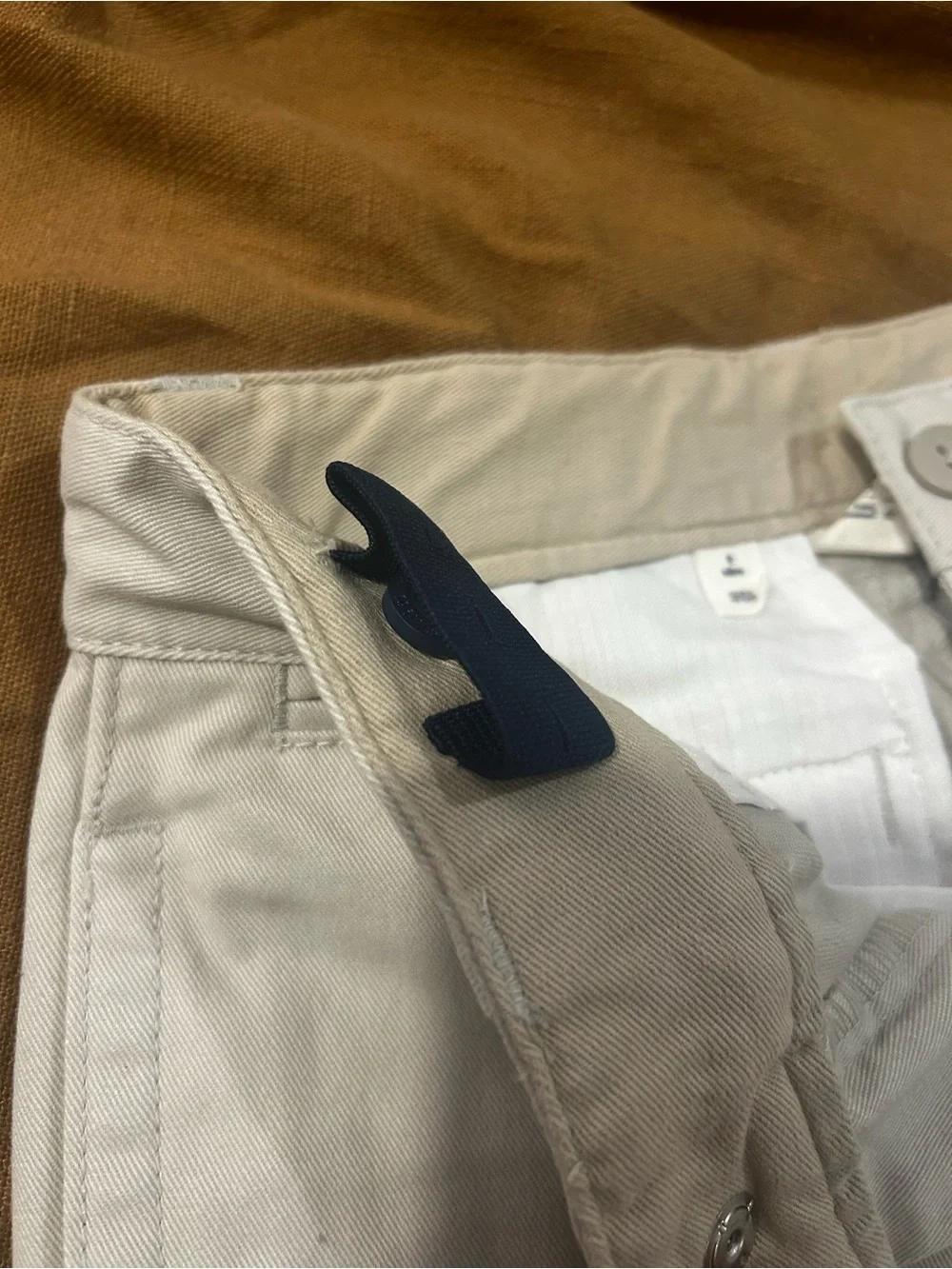 NEW! Boys Gap Kids Khaki Uniform Pants Size 8 Slim